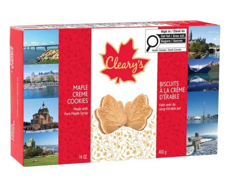 Maple Cream Cookies 400g Box