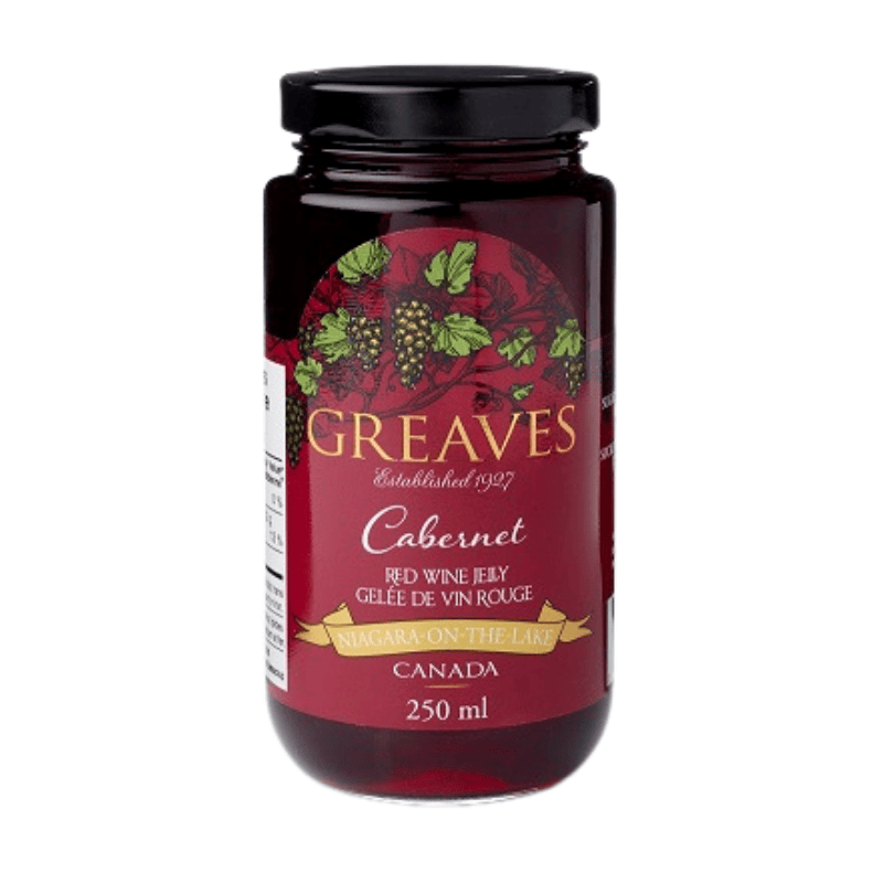 Greaves Cabernet Wine Jelly 250ml - Greaves Jams and Marmalades