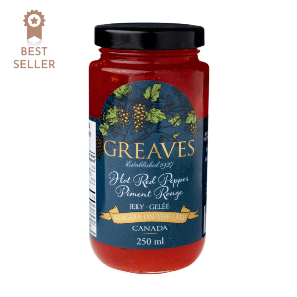 Greaves Red Pepper Jelly 250ml - A Bestseller