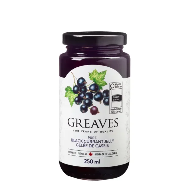 Greaves Black Currant Jelly 250ml