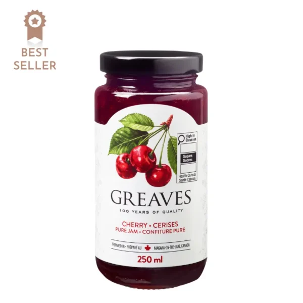 Greaves Cherry Jam 250ml