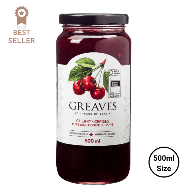 Greaves Cherry Jam 500ml