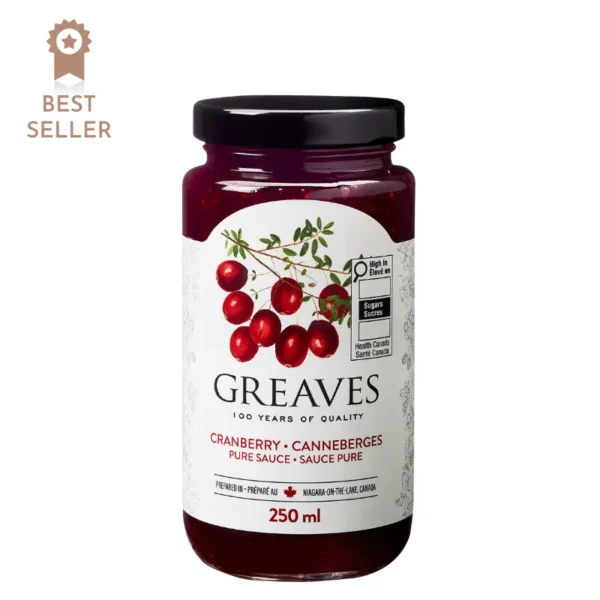 Greaves Cranberry Sauce 250ml