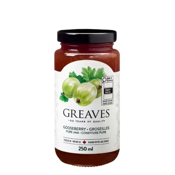 Greaves Gooseberry Jam 250ml