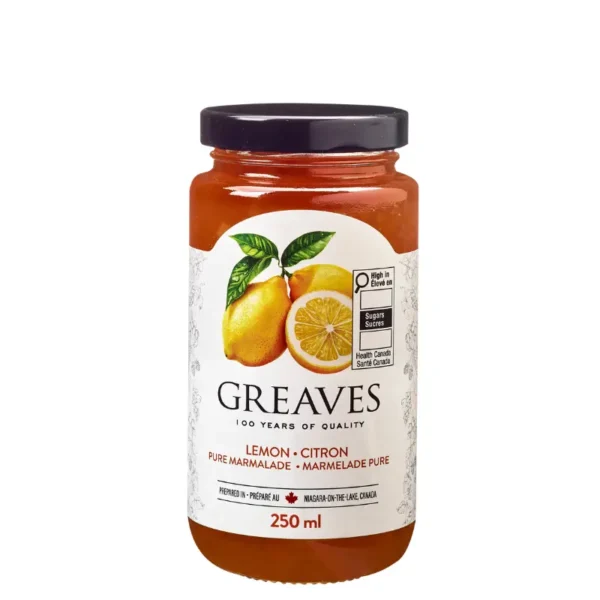 Greaves Lemon Marmalade 250ml