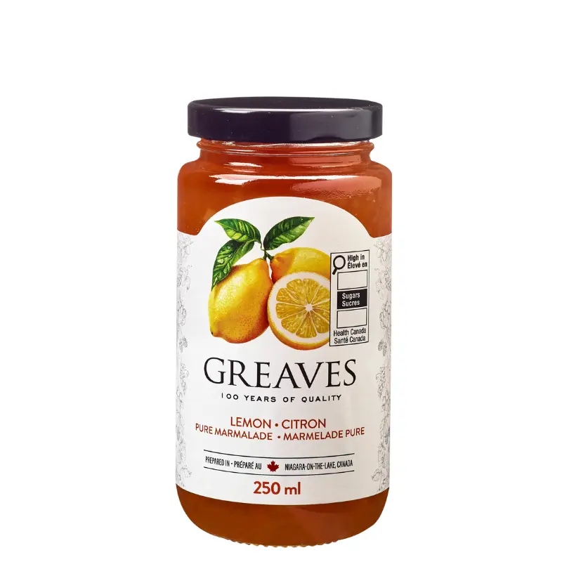 Greaves Lemon Marmalade 250ml