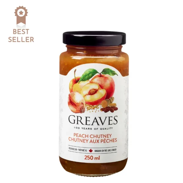 Greaves Peach Chutney 250ml