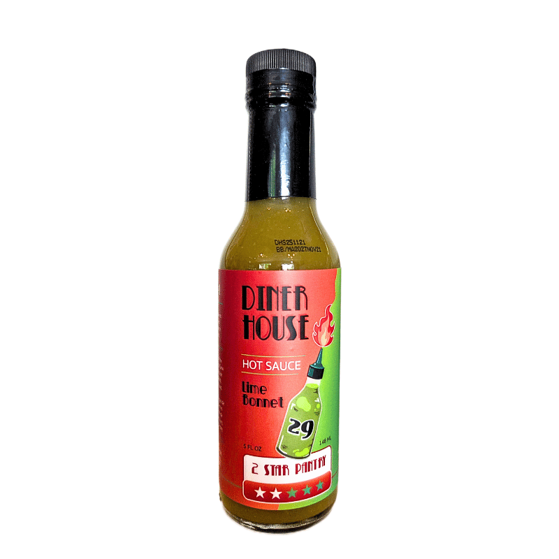 Hot Sauce Lime Bonnet Diner House 29 148ml