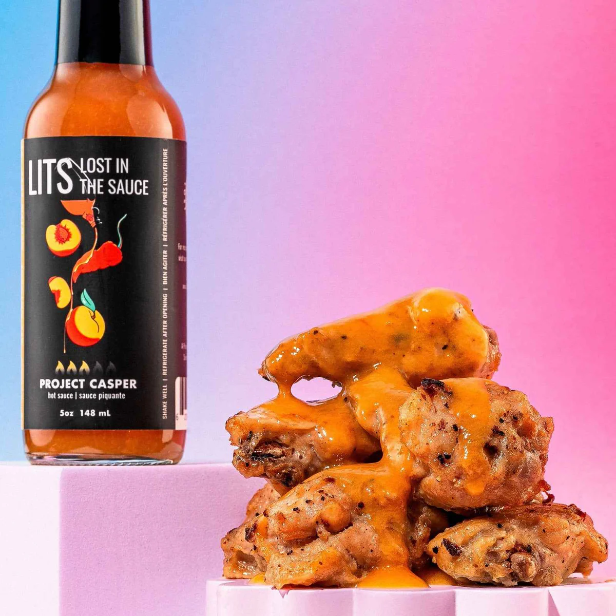 Lost in the Sauce Project Casper on wings